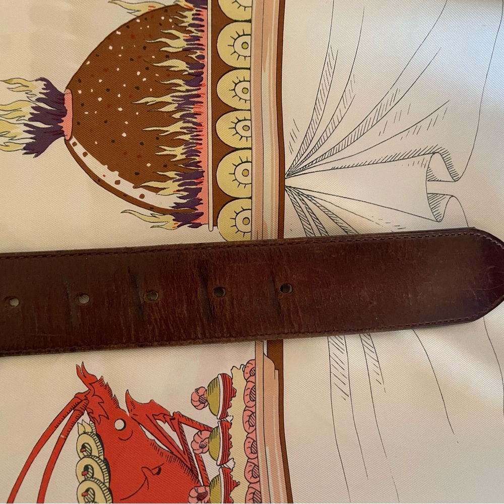 Another Line leather belt - Picture 5 of 7
